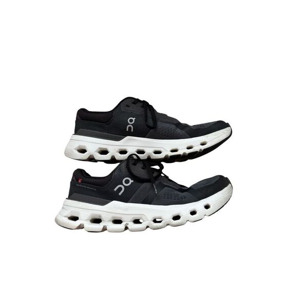 On Mens Eclipse Black Cloudrunner 2 Lace Up Athletic Running Sneakers Size 10.5 main image 16
